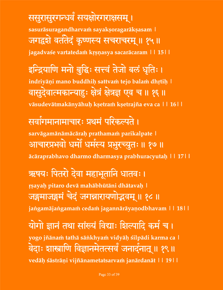 Vishnu Sahashra Nama Smaranam